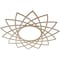 Ekena Millwork Eleanor Wood Fretwork Pierced Ceiling Medallion, Birch, 40"OD x 15 3/8"ID x 1/4"T CMWP40X40X0250EABI - alternate 5
